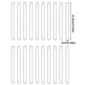 20Pcs Acrylic Popsicle Sticks Reusable Ice Cream Sticks Ice Pop Cake Candy Gifts Party Craft Supplies Zpaxo 20Pcs