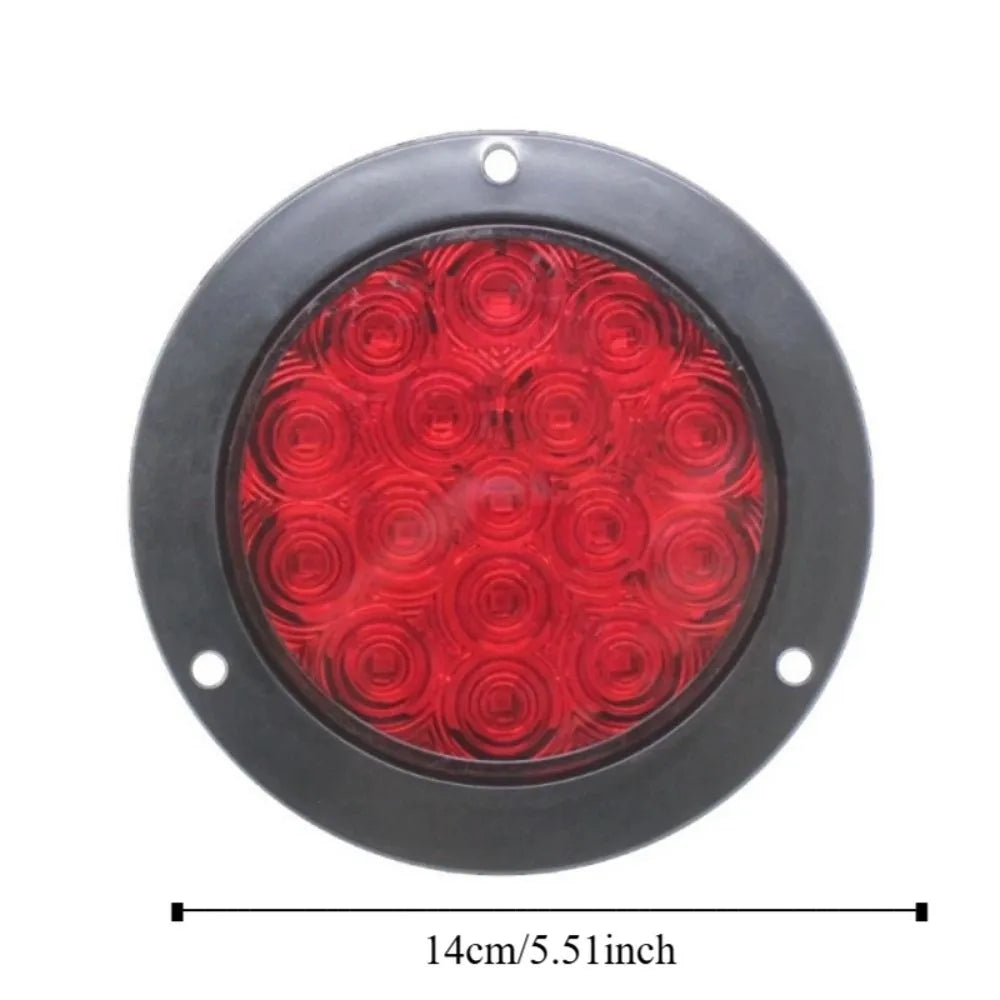 DC 12-24V LED Flashing Chassis Tail Light High-Power Multi-Color Truck Laser Spotlight Enhance Visibility Anti Fog Zpaxo