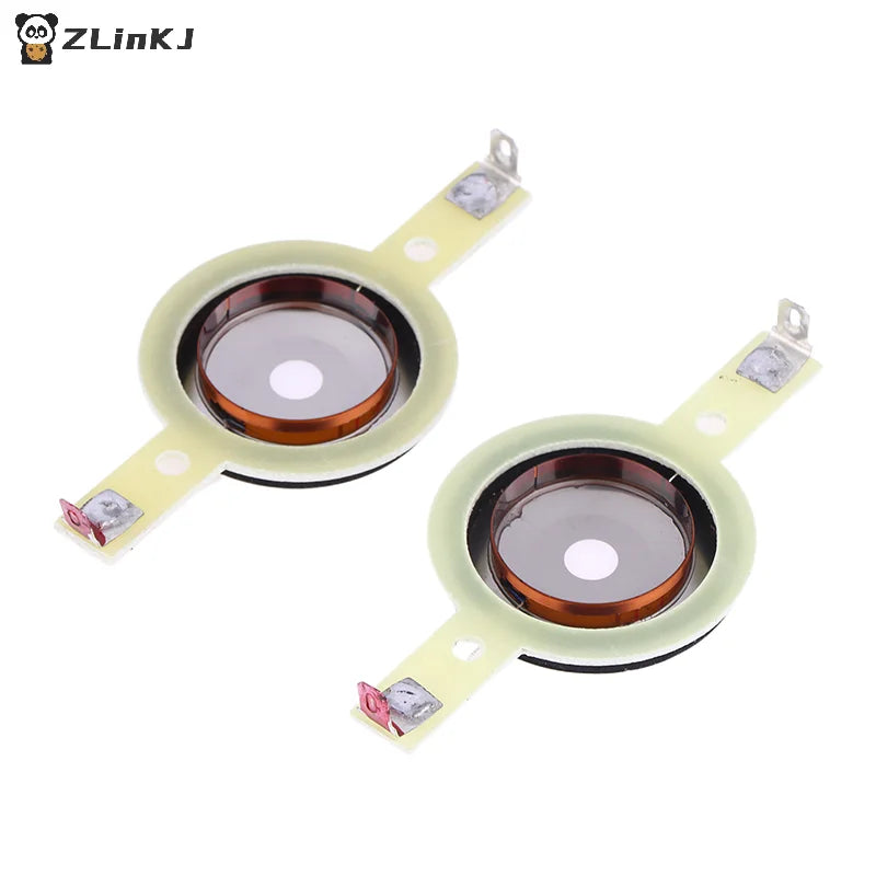 Tweeters Voice Coil Round Speaker Treble Horn Titanium Film Copper Zpaxo