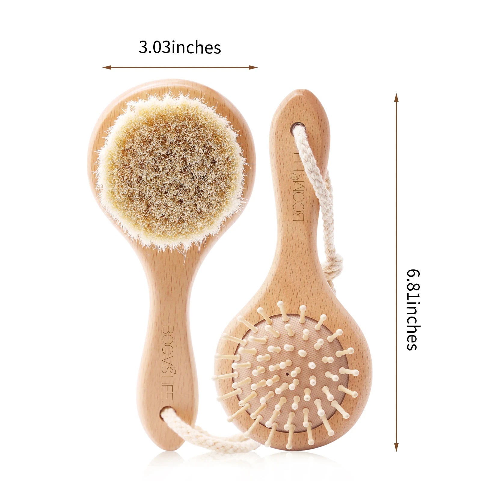 Face Cleansing Brush Face Cleansing Brush For Deep Pore Cleansing Face Professional Fiber Exfoliating Wood Handle Brush Zpaxo