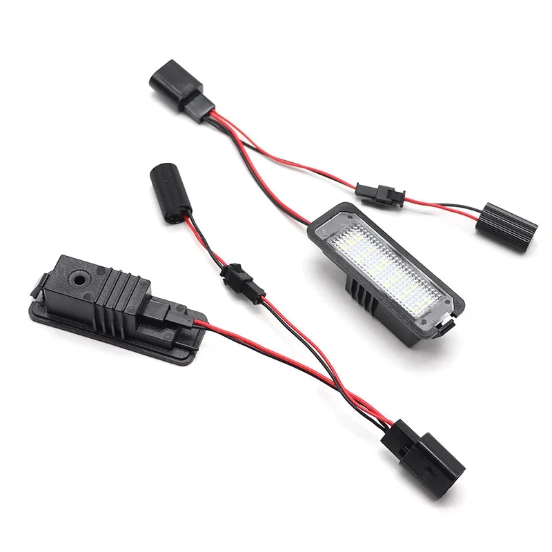 LED License Number Plate Light Lamp VW Passat B6 CC Eos Golf 4 5 6 7 Zpaxo