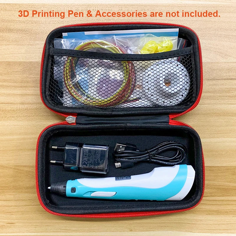Portable Special Storage Bag 3D Printing Pens Case Travel Priting Pen