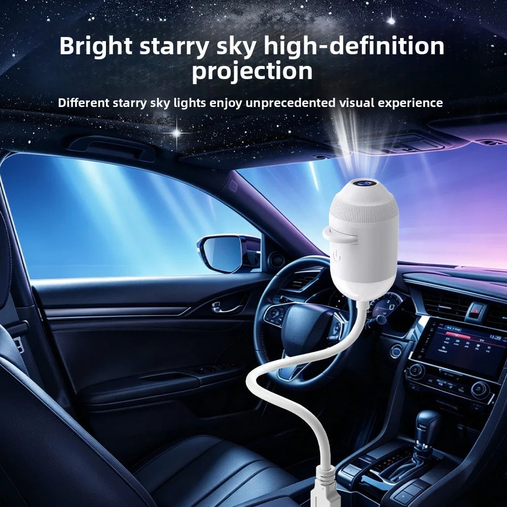 USB Starry Sky Projection Night Light Car Bedroom Create Romantic