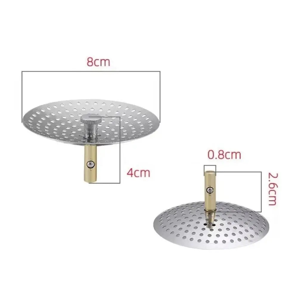 Stainless Steel Sink Drain Strainer – Hair Catcher Mesh Screen Sink Drain Strainer Zpaxo B