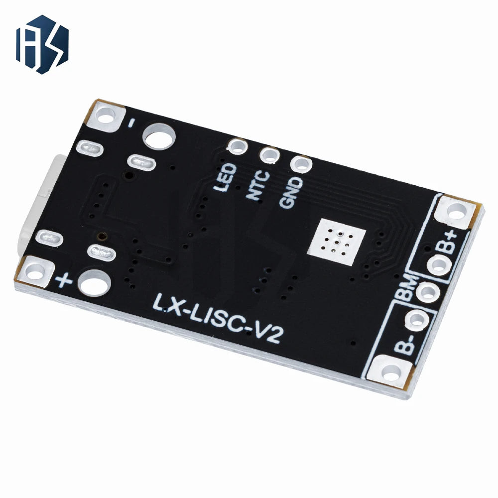 Type-c USB 2-3S BMS 15W 8 4V 12 6V 1 5A Lithium Battery Charging Zpaxo
