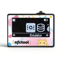 Infinite Swipe Smart NFC Pixl Card Simulator Support Induction Burner Feature & 15 Languages for Amiibo/Switch/Switch2/3DS/Wii U Zpaxo Black-03 Style B