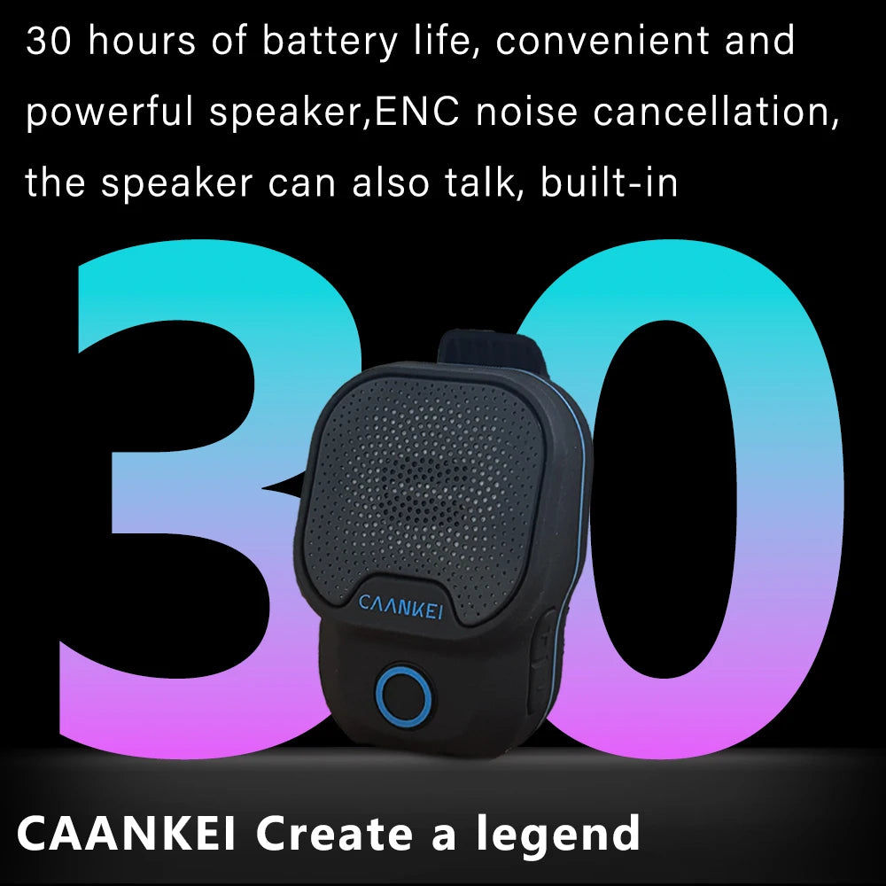 Wearable Outdoor Bluetooth Speaker IPX7 Waterproof Portable Sport Zpaxo