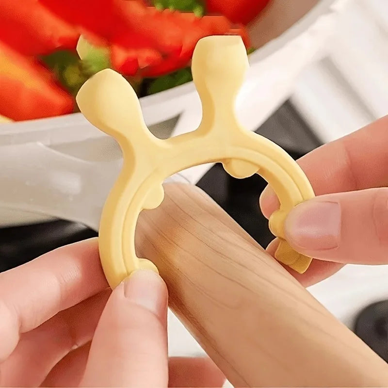 Heat-resistant Silicone Kitchen Utensil Holder Durable Easy Clean