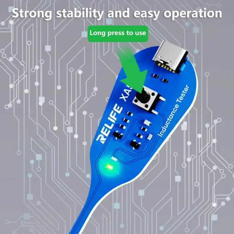 1/2PCS XA5 Motherboard Coil Tester Inductor Detector Tool For PC Repair Electromagnetic Induction Quick Fault Check Zpaxo