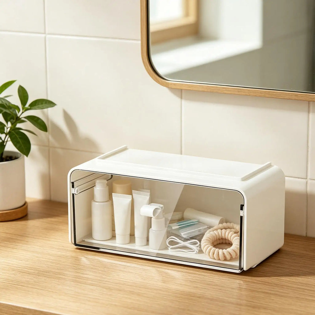Under Cabinet Drawer Anti-moisture Bathroom Storage Organizer