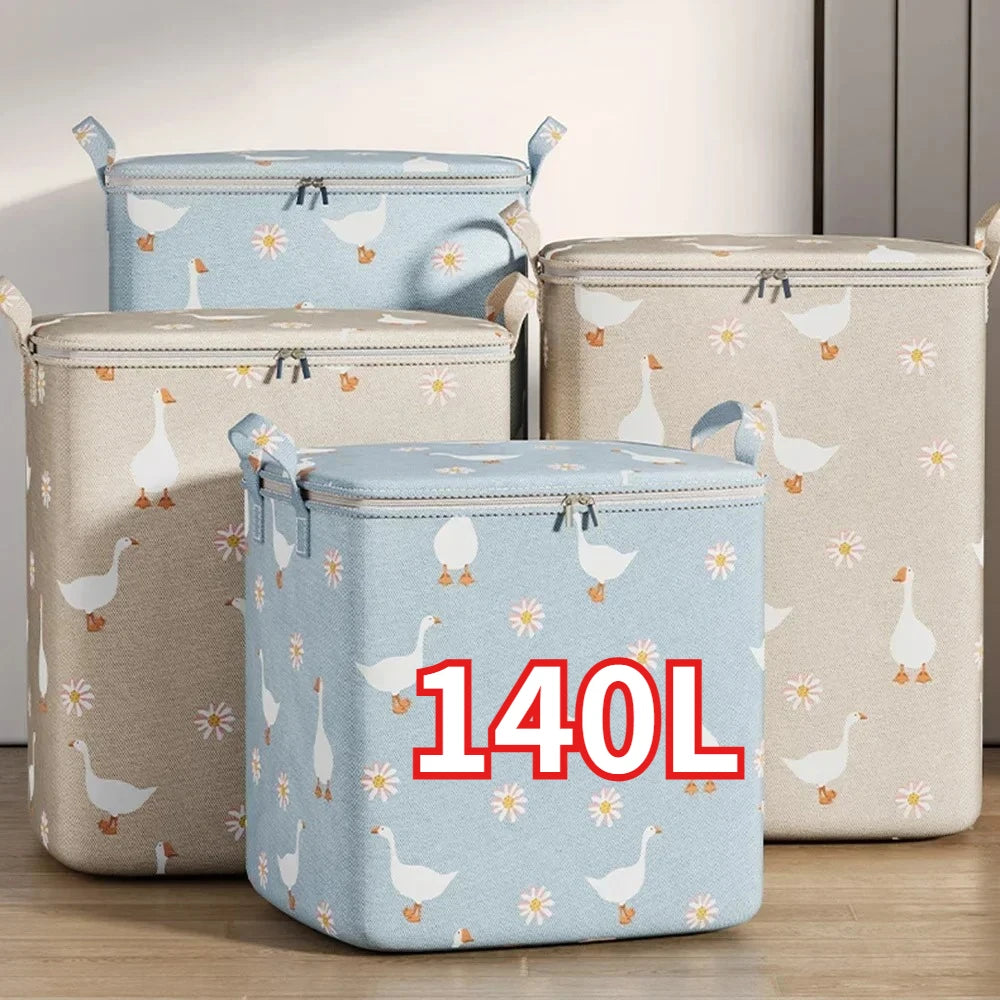 Quilt Storage Bag Home Wardrobe Large Capacity Clothes Organizing