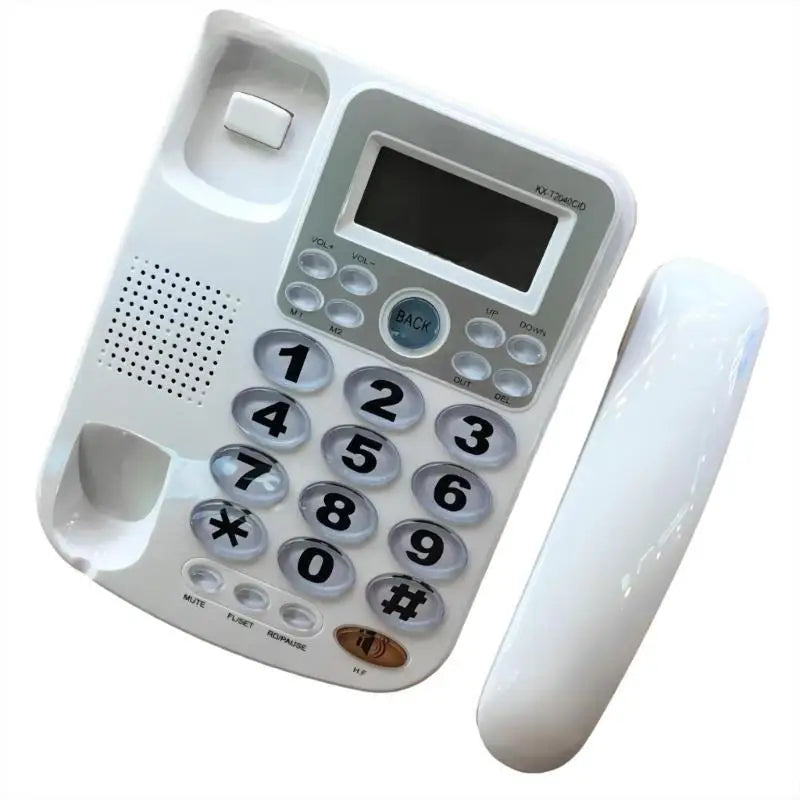 652F Home Landline Fixed Telephone Desk Phone Caller Identification Zpaxo
