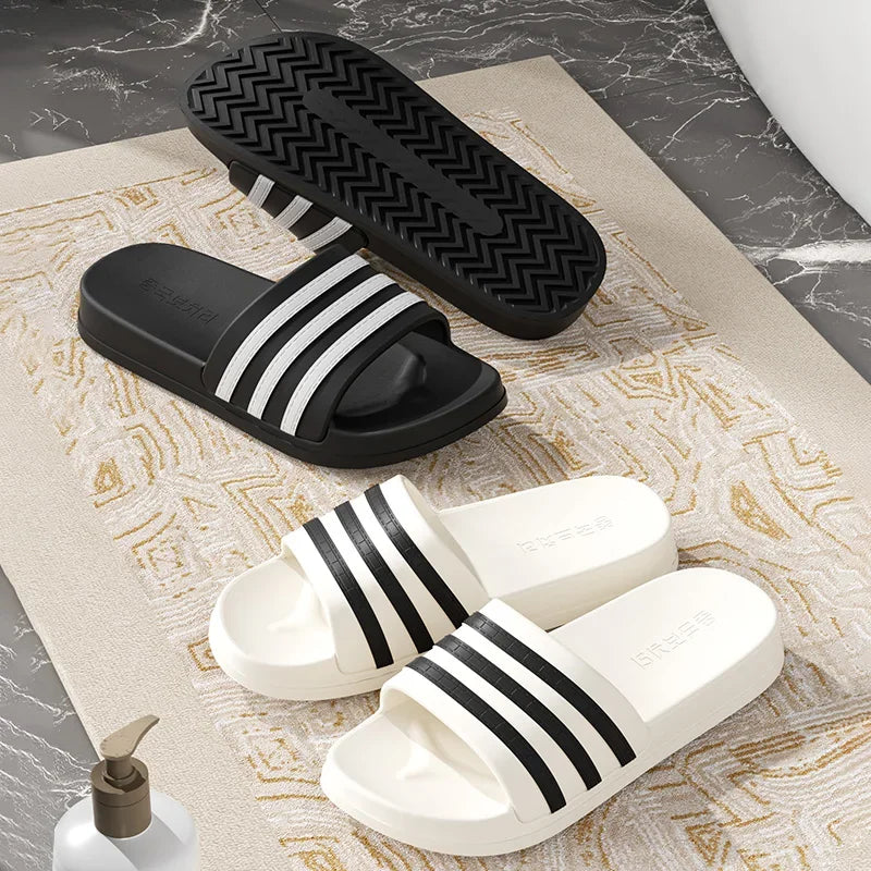 SHAJI 2026 Unisex Cloud Slides Summer Light EVA Non Slip Slippers