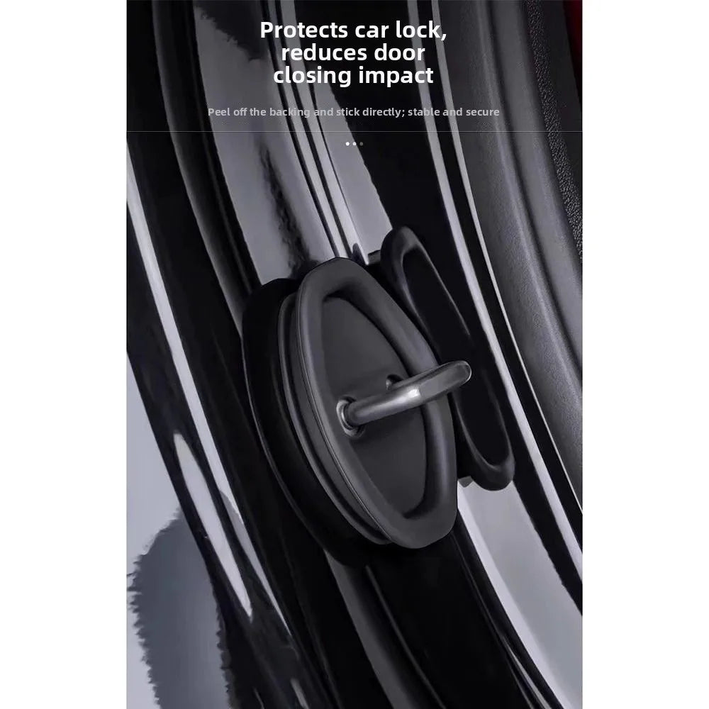 Shock Absorbing Silicone Door Lock Protective Cover Elastic Universal Zpaxo