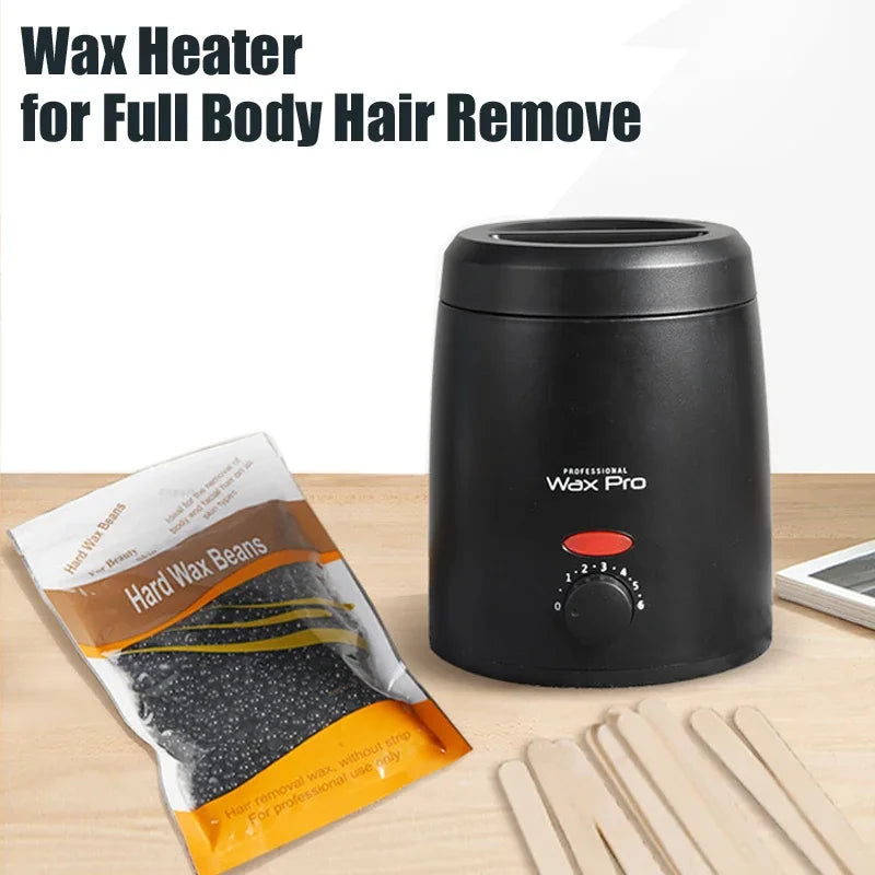 200ML Wax Heater Machine For Hair Removal Wax-Melting Pot Body Hair Remove With Packaging Box Waxing Kit Hair Removal Machine Zpaxo