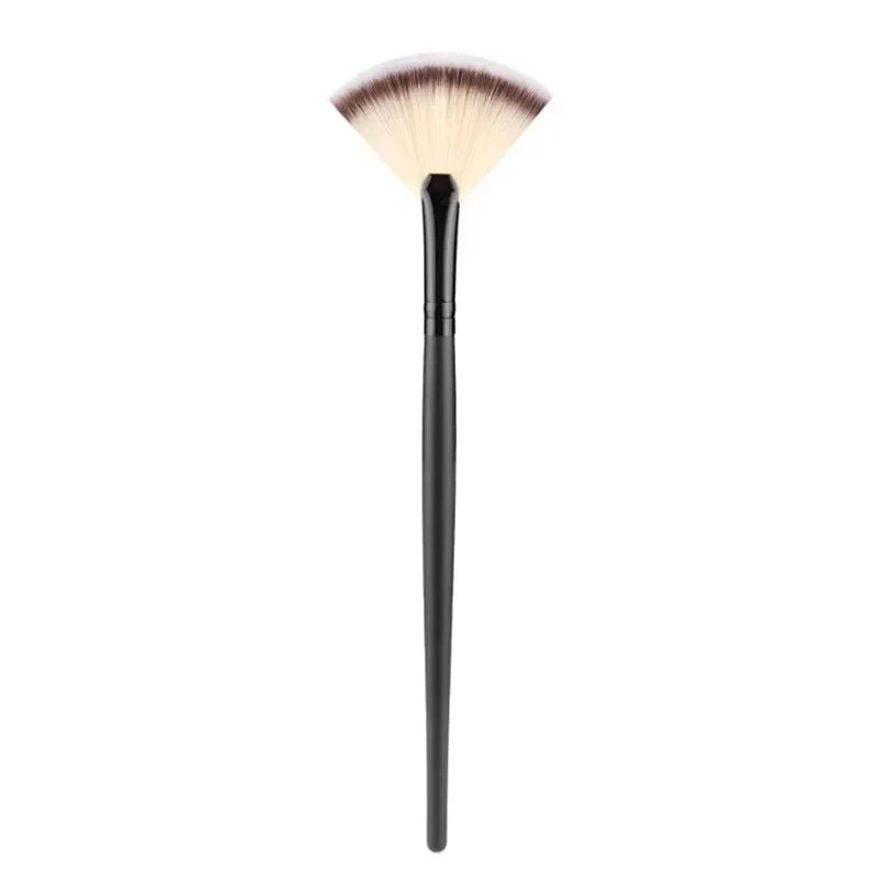 Large Flat Highlight Blush Fan-shaped Makeup Brush Powder Loose Face