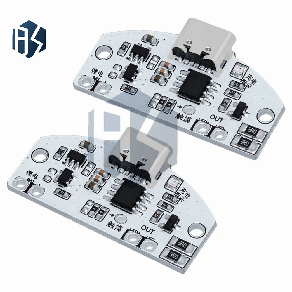 Type-c Touch Lamp Dimmer Module 3-Mode Stepless Dimming LED Zpaxo
