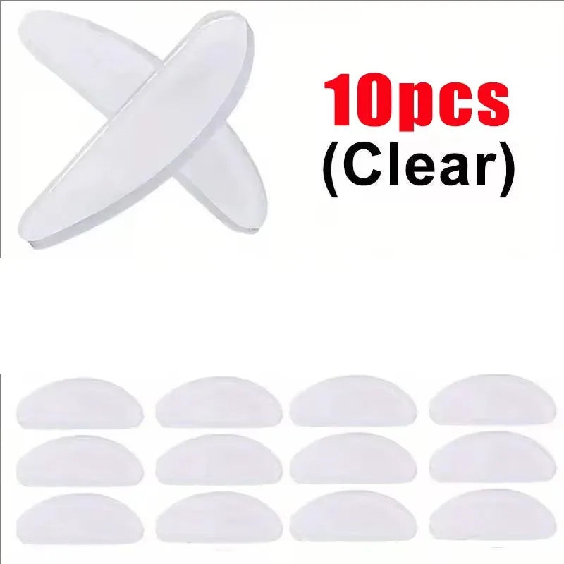 Silicone Stick-On Nose Pads for Eyeglasses & Sunglasses Anti-Slip