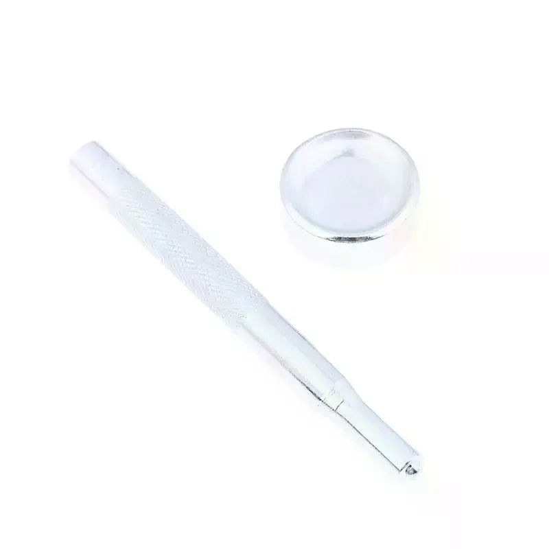 Silver Metal Snap Fastener Screws Nails Set For Tent Boat Yacht Marine Canvas Cover Craft Bags Wallet Fasteners Parts Zpaxo