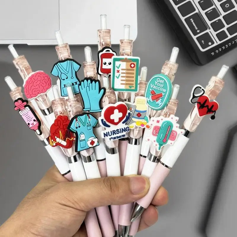 6 Retractable Gel Pens Great Medical Record Writing Ideal As Nurses Zpaxo