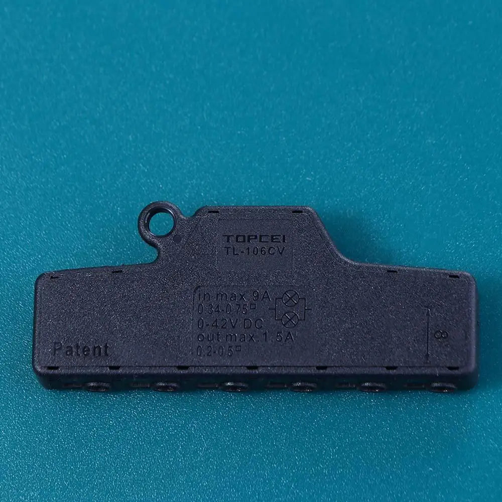 3 Out LED Quick-connect Push Terminals Post Terminal Splitter Zpaxo