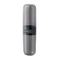 Portable Mouthwash Cup Toothpaste Storage Box Toothbrush Storage Box Toiletry Set Travel Supplies Portable Toothbrush Cup Zpaxo Gray