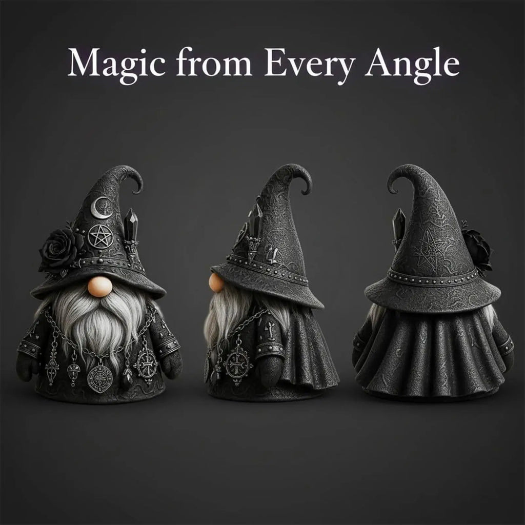 Gnome Figurines Mysterious Gothic Resin Desktop Decoration Witchy