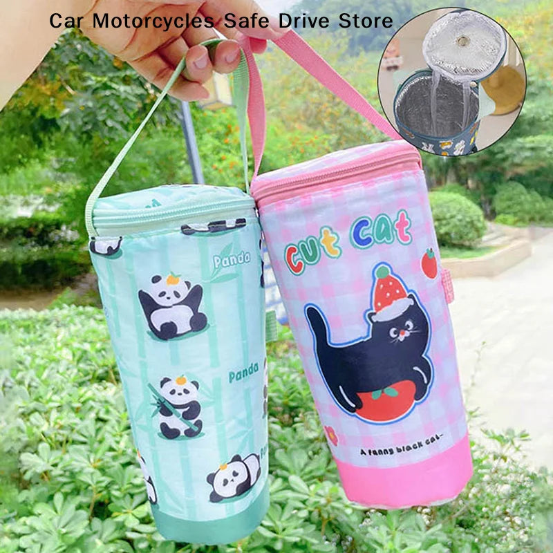 CMNew Milk Tea Tote Bag Heat Preservation Eco-friendly Handbag