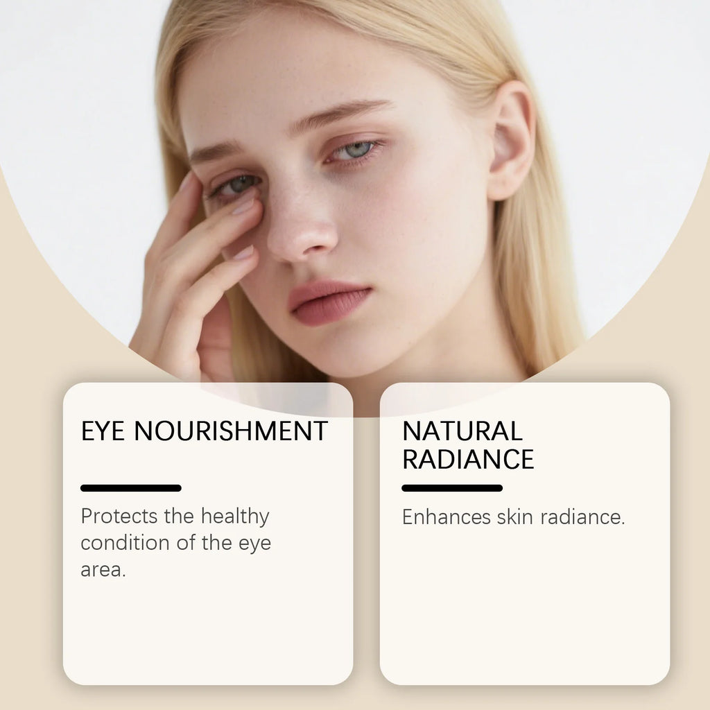 Castor Oil Eye Serum – Dark Circles, Puffiness & Fine Lines Eye Care Serum Zpaxo