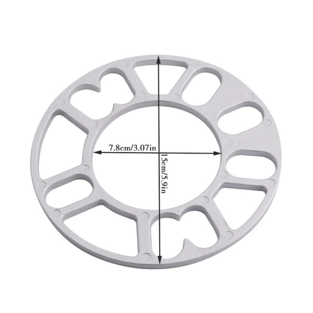 Aluminum Alloy Universal Car Wheel Spacer Shims Plate Fit 4x100 4x114