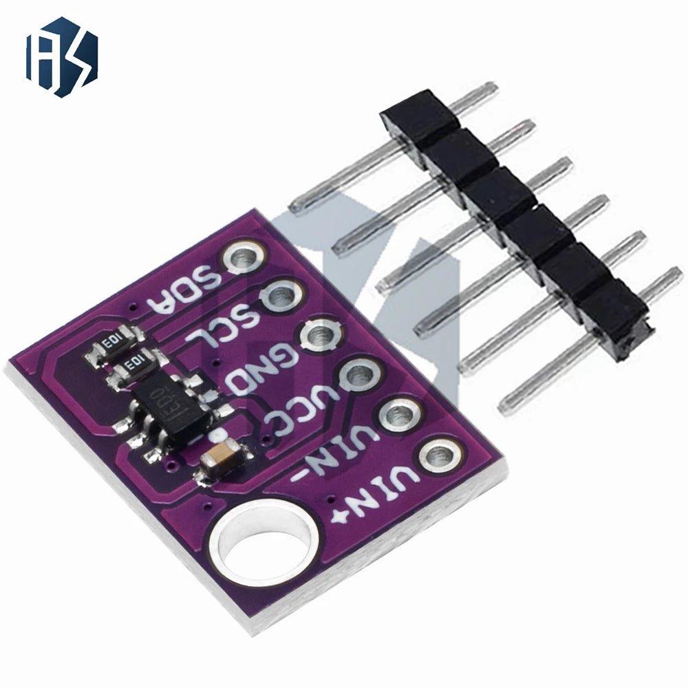 1PC ADS1110 16-Bit ADC Module – 2.7-5.5V Low-Power (240μA) I2C Thermocouple Amplifier & Temperature Sensor Zpaxo