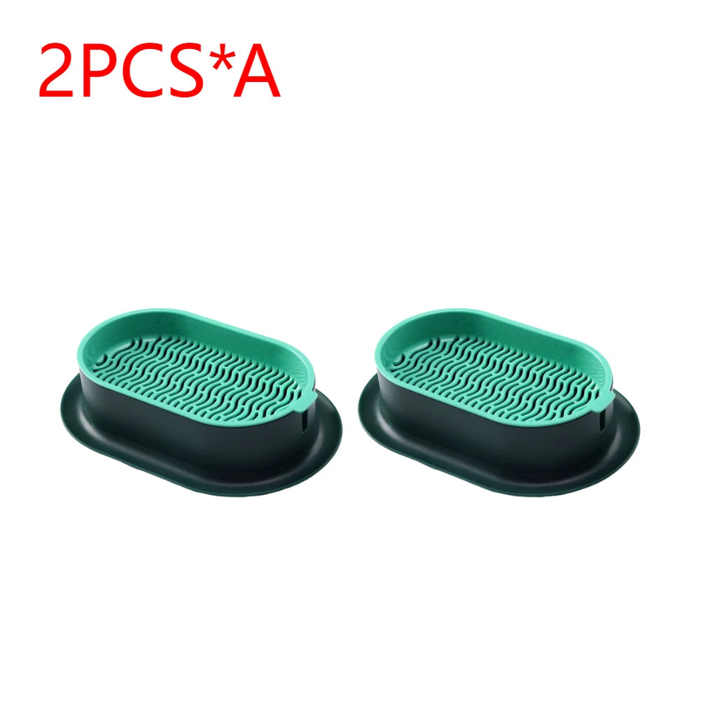 Cat Grass Planter Pet Digestion Growing Tray Box Plastic Nursery Zpaxo 2PCS A