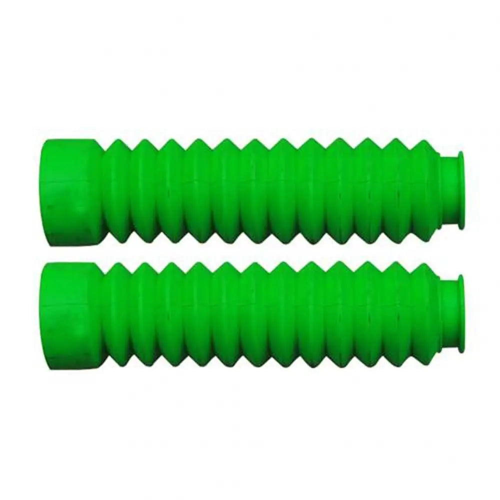 Gators Gaiters Iron Ring Shock Dust Guard Motorcycle Front Fork Cover Zpaxo green