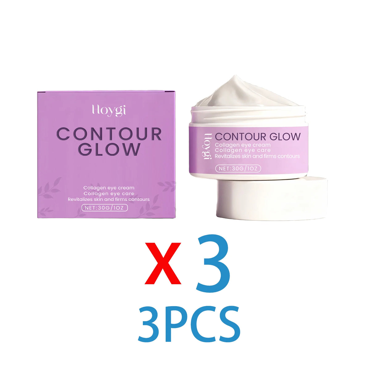 Eye Cream Dark Circles Puffiness Anti Aging Wrinkle Women Hydrating Zpaxo 3PCS