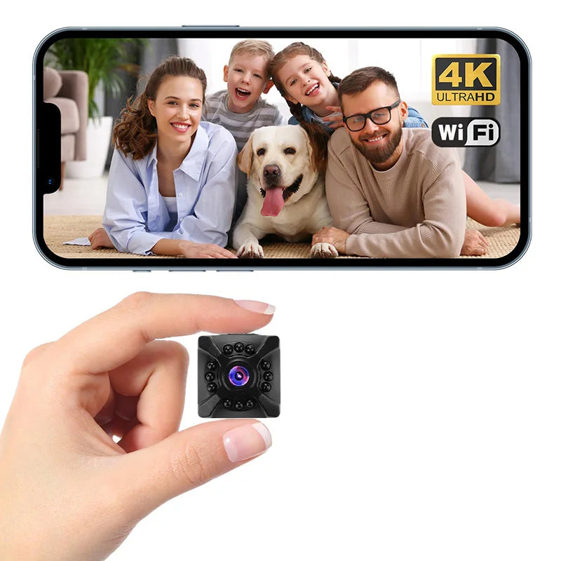 6K Full HD Camera Mini Hotspot Wifi Remote Monitor Rechargeable