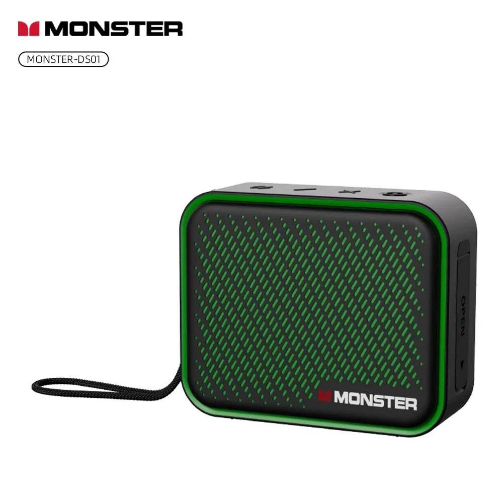 Monster DS01 Outdoor Portable Wireless Speaker BT V6 0 IP67