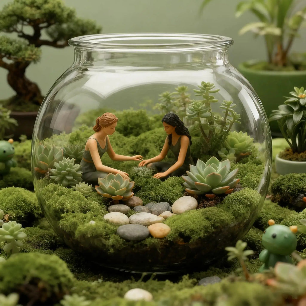 Artificial Moss Crafts Realistic Faux Greenery Fake Green Terrarium
