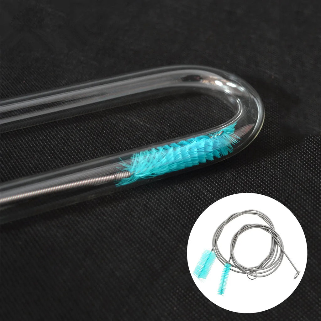 Spring Cleaning Brush Water Pipe Cleaner Stainless Steel Handle