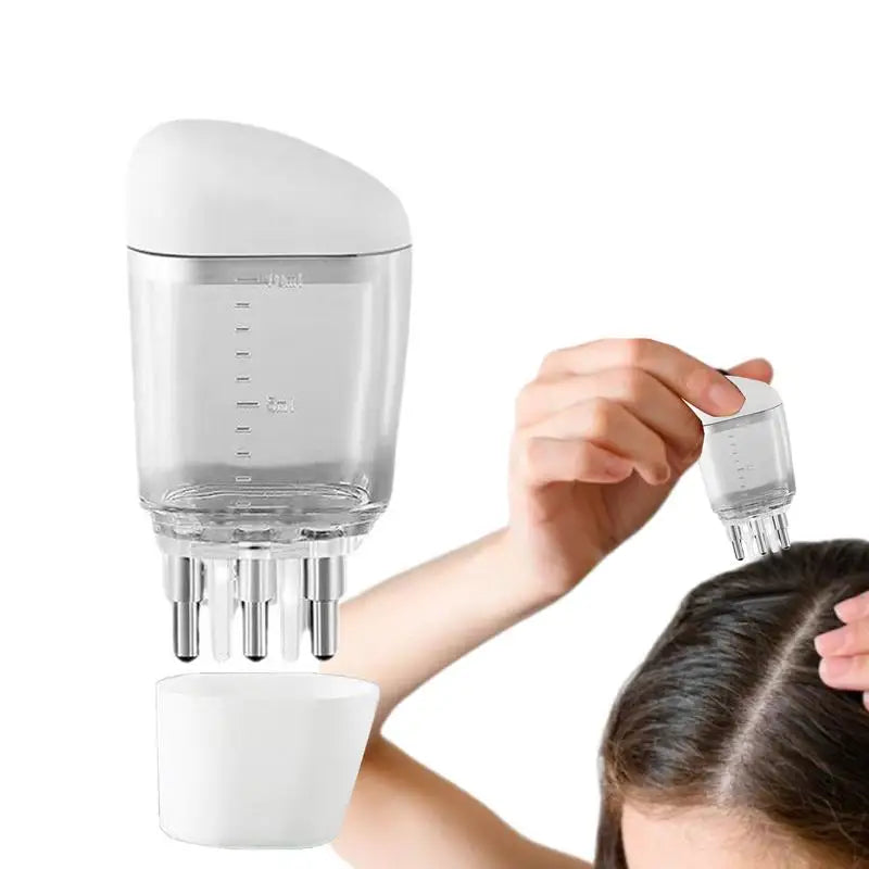 Portable Scalp Massager Oil Comb Applicator – Men & Women Scalp Oil Applicator Zpaxo
