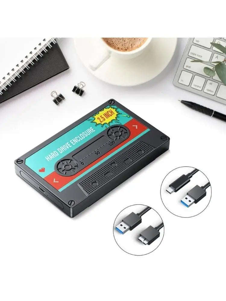 2 5'' Hard Drive Enclosure C USB 5Gbps 6Gbps Computer External Disk Zpaxo