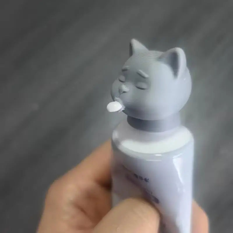 2pcs Cat-Shaped Toothpaste Dispenser – Fun Bathroom Accessory for Pet Lovers, Makes Brushing Enjoyable Zpaxo