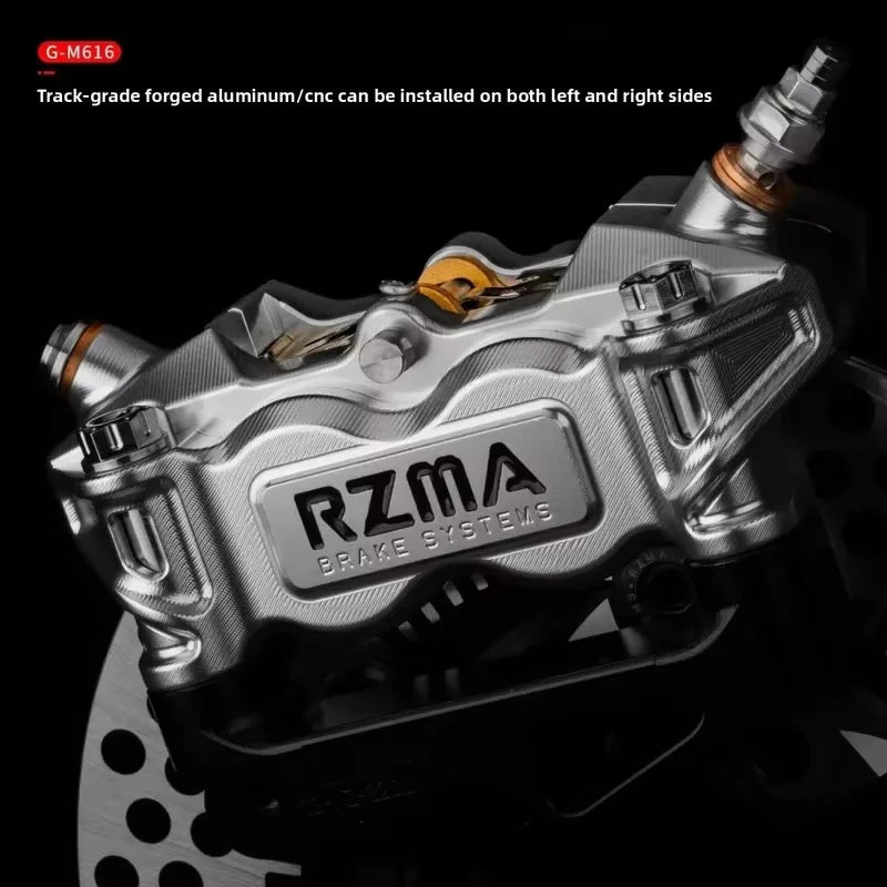 4-Piston Aluminum Disc Brake Caliper – Motorcycle Track Edition