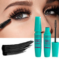 Black Mascara Thickening - Long-Lasting, Volumizing , Fiber Formula with 360° Spiral Brush Waterproof Liquid Fiber Mascara Zpaxo 03