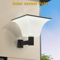 Solar Wall LED Lights Radar Sensor Outdoor Waterproof Stigma Light Zpaxo CXW-2311 Cool White-6000K