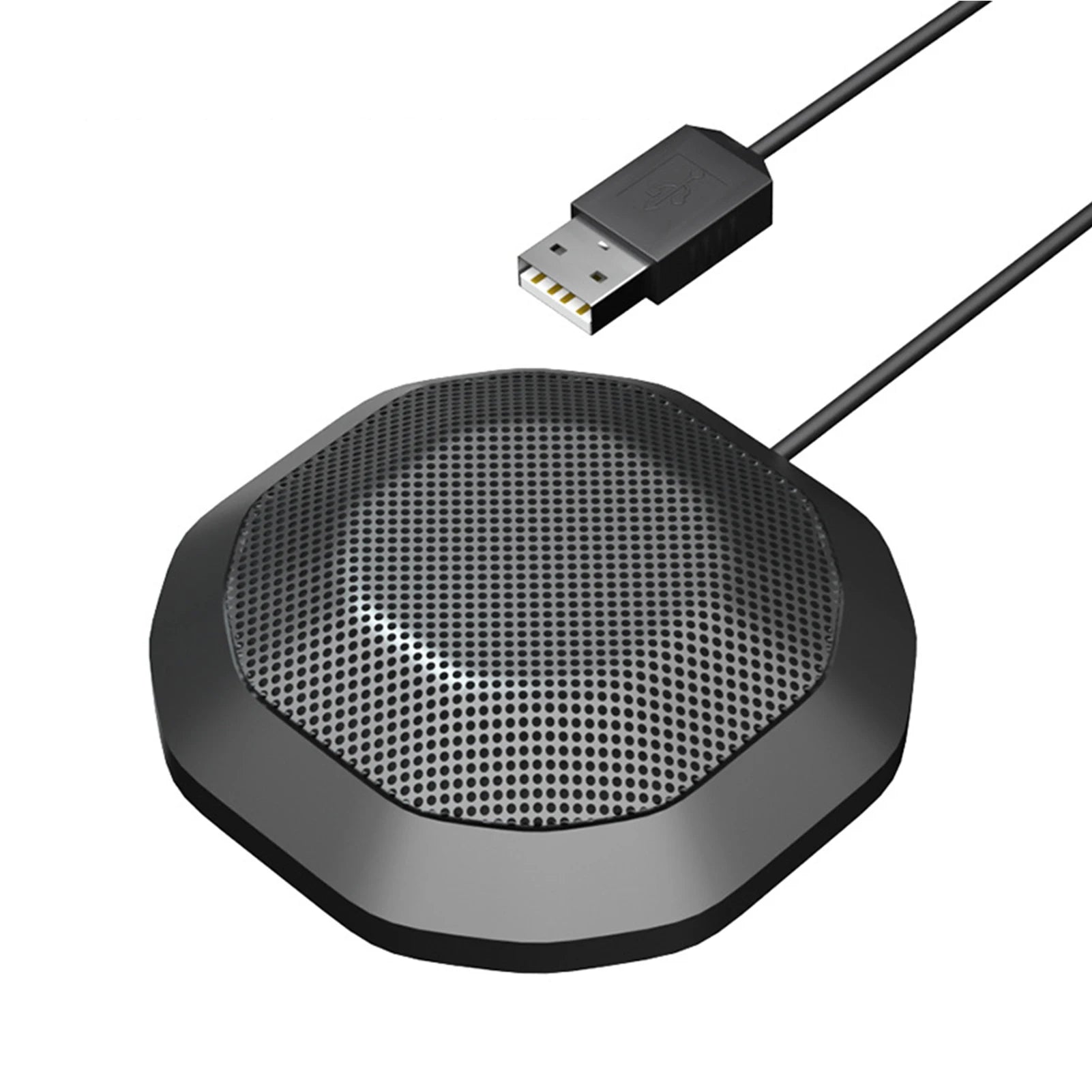 USB/3.5mm Plug Microphone Omnidirectional Condenser Computer PC Mic with Touch Mute Plug and Play Compatible with Windows MacOS Zpaxo USB type