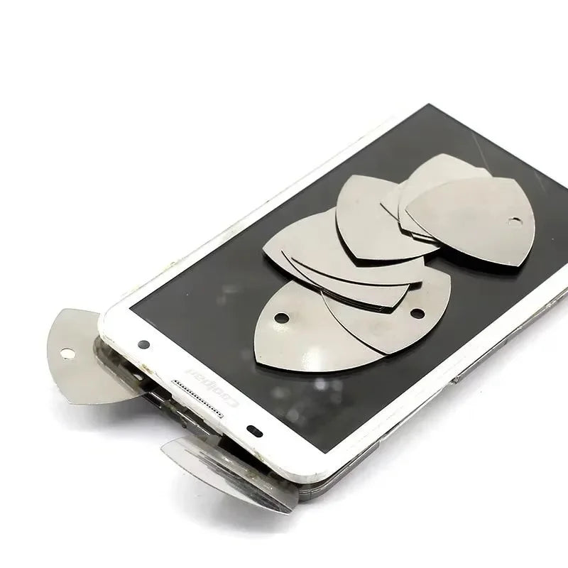 50pcs Stainless Steel Pry Opener Metal Phone Opening Tools Mobile Phone LCD Screen Repair Opening Tools For iPhone Huawei Xiaomi Zpaxo