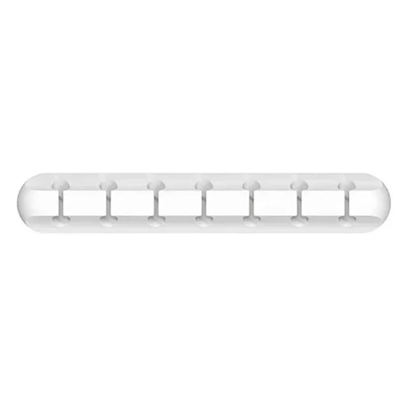 Silicone Cable Clip Winder Organizer Round Charger Cord Clips Desk