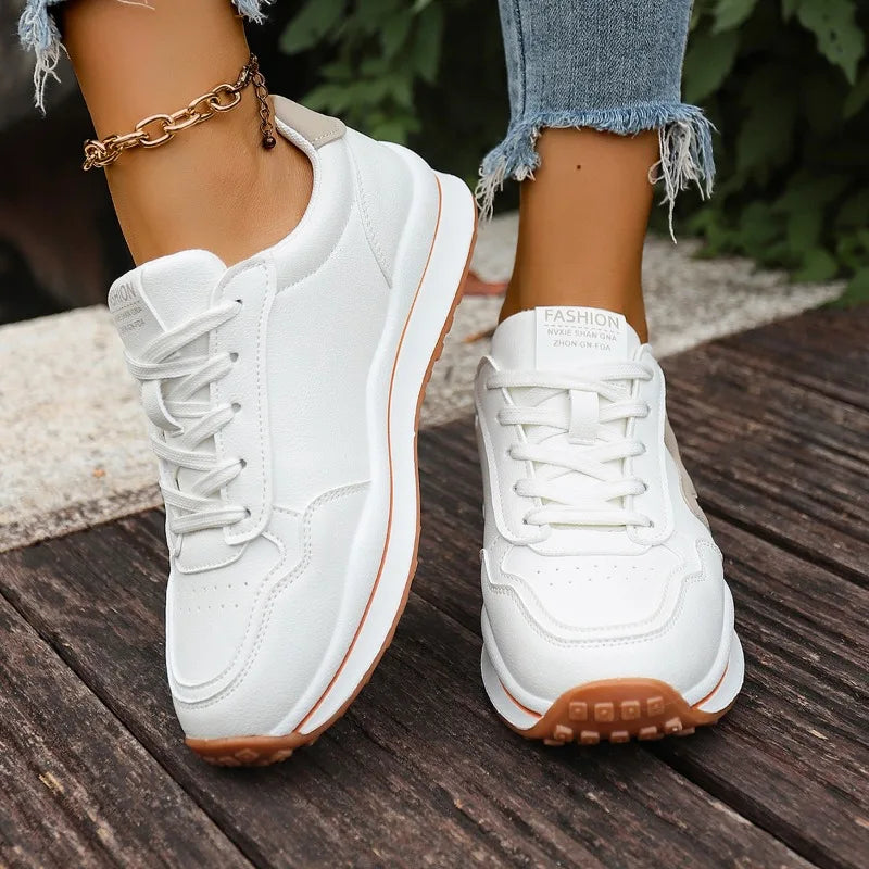 Women's Spring Autumn Comfortable Anti Slip Wear-resistant Shallow Zpaxo