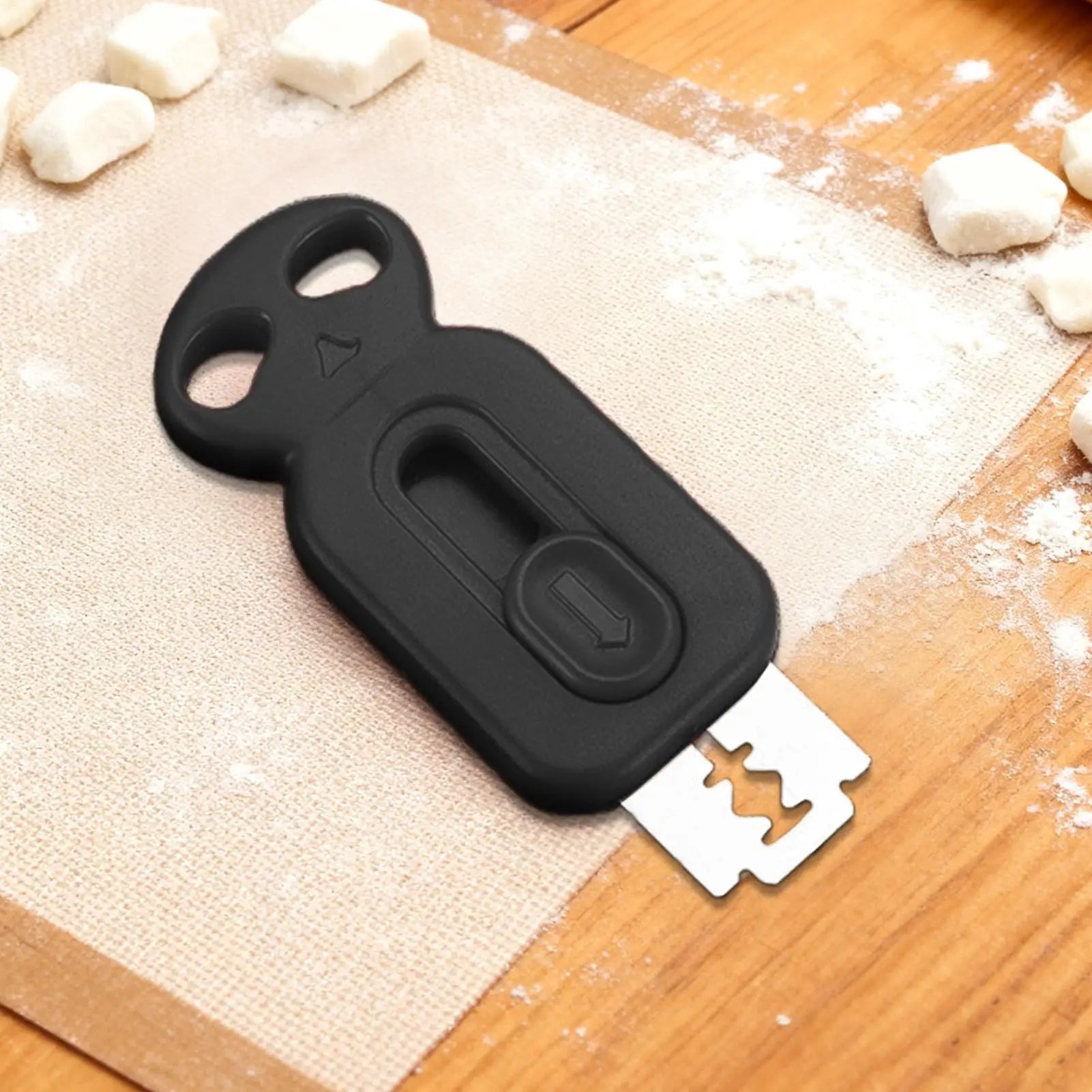 Scoring Lame Anti-Slip Handle Ergonomic Dough Scorer Baking Supplies Bread Lame for Crafts Festival Home Party Kitchen Zpaxo