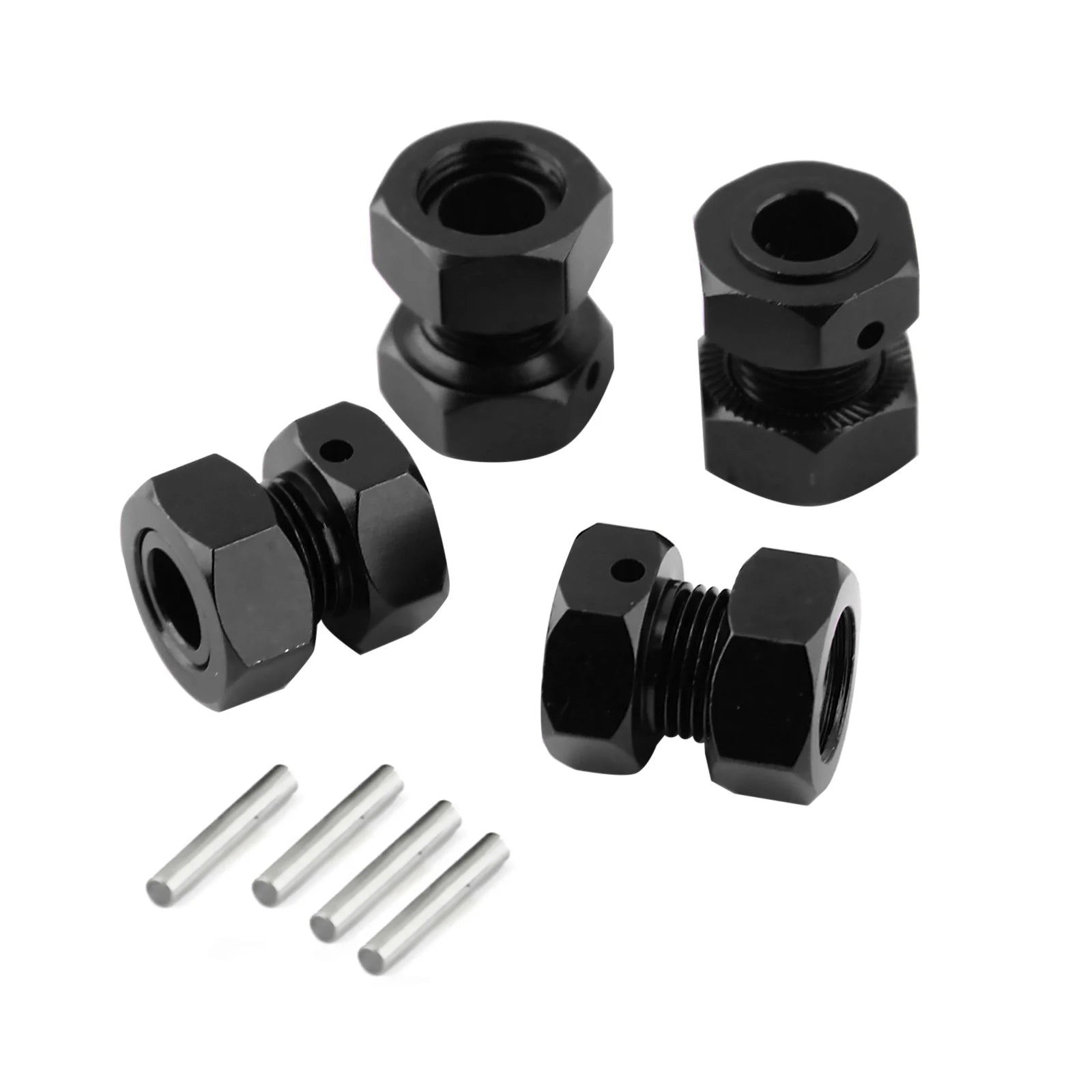 Metal Wheel Hubs Hex Hexagonal Union Anti-loosening Nut Upgrade Parts
